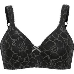 Swegmark Lace Shape Soft Wired Bra - Black