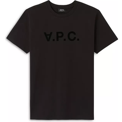 A.P.C. VPC Logo T-Shirt - Black Men's