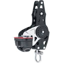 Harken 40mm Fiddle Block Swivel Becket Cam Cleat