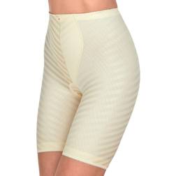 Felina Weftloc High Waist Slimming Shorts - Beige