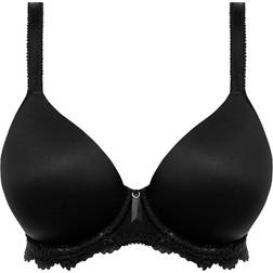 Freya Expression Demi Plunge Moulded Bra - Black