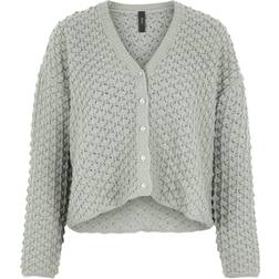 Y.A.S Mountain Knitted Cardigan - Shadow