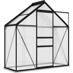 vidaXL 312064 1.33 m² Aluminium Polycarbonate