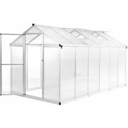 vidaXL 45216 6.87m² Aluminium Polycarbonate