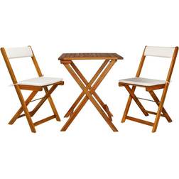 vidaXL 44014 Bistro Set, 1 Table incl. 2 Chairs