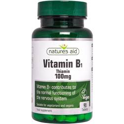 Natures Aid Vitamin B1 100mg 100 pcs