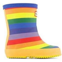 Hunter Original Kids First Classic Rainbow Wellington Boots - Multicoloured