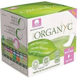 Organyc Panty Liners with Organic Cotton Folded 24-pak