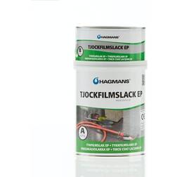 Hagmans Tjockfilmslack EP Golvfärg Transparent 1L