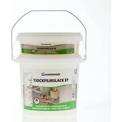 Hagmans Tjockfilmslack EP Golvfärg Transparent 4L