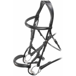 Shires Velociti Rolled Padded Cavesson Bridle