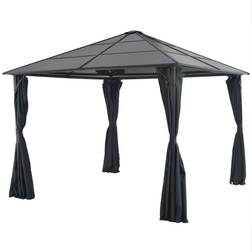 vidaXL Gazebo with Curtain 44640 3x3 m