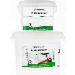 Hagmans Klarlack EP-V 10kg Golvfärg Transparent