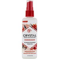 Crystal Mineral Deo Spray Pomegranate 4fl oz