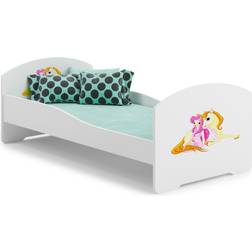 Kobi Cot Close Girl With Unicorn 140x70cm