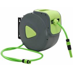 vidaXL Automatic Retractable Water Hose Reel 105ft