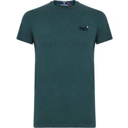 Superdry Small Chest Logo T-shirt - Buck Green