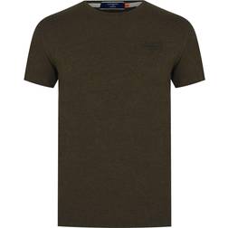 Superdry Small Chest Logo T-shirt - Winter Khaki