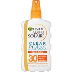 Garnier Solar Amber Clear Protect Tan & Glow Spray SPF30