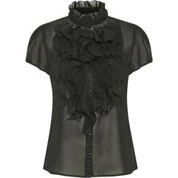 Saint Tropez Blouse - Zwart