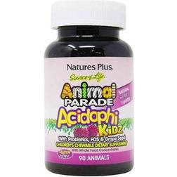 NaturesPlus Animal Parade Acidophi Kidz 90 st