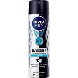 Nivea Invisible Black & White Fresh Deo Spray 150ml