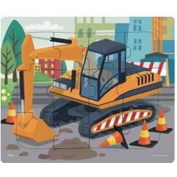 Vehicle Ramp Puzzle 12 Bitar