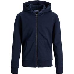 Jack & Jones Sudadera con capucha Full Zip azul marino infantil Blue