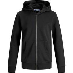 Jack & Jones Sudadera con capucha Basic Full Zip negro infantil Black