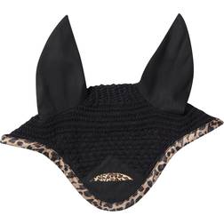 Weatherbeeta Prime Luxe Leopard Ear Bonnet