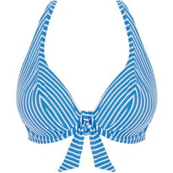 Freya Beach Hut High Apex Bikini Top - Blue Moon