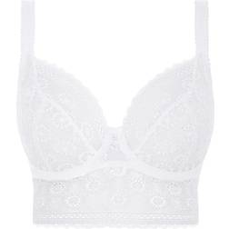 Freya Love Note Bralette - White