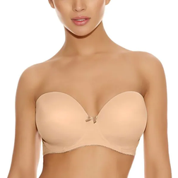 Freya Deco Strapless Bra - Beige