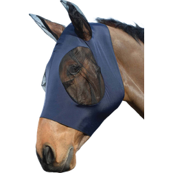 Weatherbeeta Stretch Bug Eye Saver With Ears Hunter/Noir vert Pony