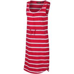 Regatta Kimberley Walsh Felixia Striped Sleeveless Dress - Virtual Pink