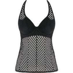 Freya Urban Tankini Top - Black