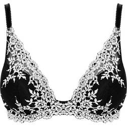 Wacoal Soutien-Gorge Triangle Coques En Dentelle Embrace Lace - Noir/Blanc