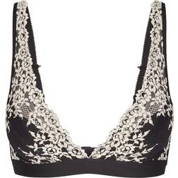 Wacoal Embrace Lace Convertible Plunge Soft Cup Wireless Bra - Noir/Blanc