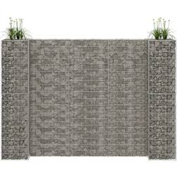 vidaXL H-Shaped Gabion Planter Krukke