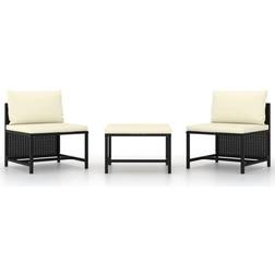 vidaXL 313514 Loungeset, Bord inkl. 2 Stolar & 2 Soffor