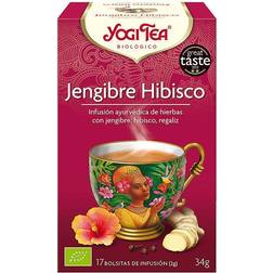 Yogi Tea Ginger Hibiscus 34g 17pcs