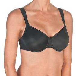 Conturelle by Felina Soft Touch Minimizer Bra - Black