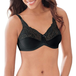 Maidenform Minimizer Lace Bra - Black