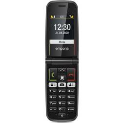 Emporia Active Glam Senior Phone 4G 2.2 8.1 Fotocamera Black