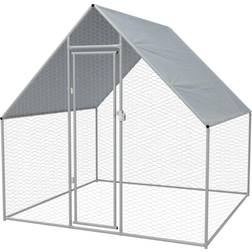 vidaXL Outdoor Chicken Cage