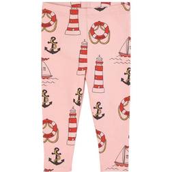 Mini Rodini Lighthouse Leggings - Pink (2163010823)