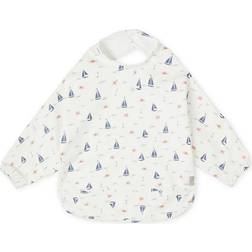 Cam Cam Copenhagen Sleeved Bib Sailboats