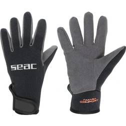 Guantes Seac Amara Comfort 1,5 mm negro gris Black