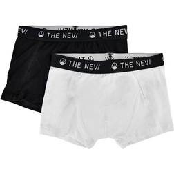 The New Organic Boxers 2-pack - Black/White (TN1748-1)