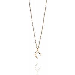 Efva Attling Take No Shit Pendant Necklace - Gold